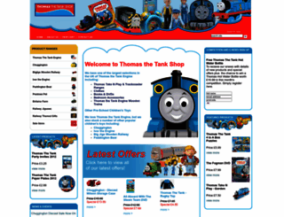 thomasthetankshop.com screenshot