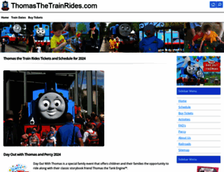 thomasthetrainrides.com screenshot