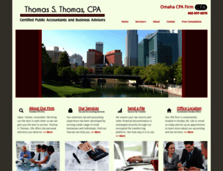 thomasthomascpa.com screenshot