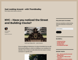 thombradley.wordpress.com screenshot