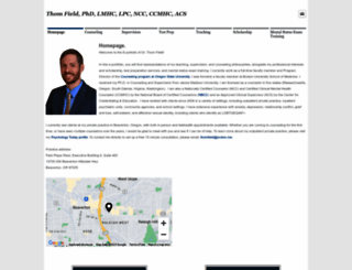 thomfield.com screenshot
