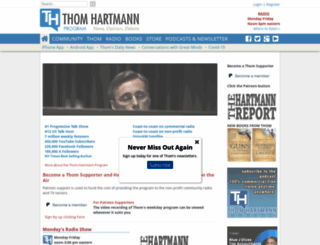 thomhartmann.com screenshot