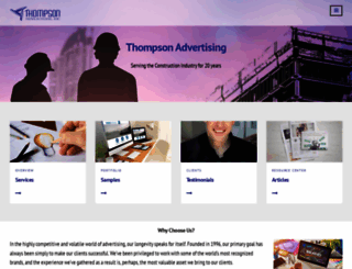 thompsonadvertisinginc.com screenshot