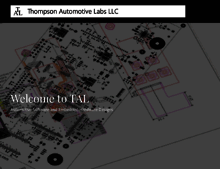thompsonautolabs.com screenshot