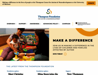 thompsonfoundation.org screenshot