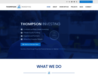 thompsoninvesting.com screenshot