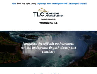 thompsonlanguagecenter.com screenshot