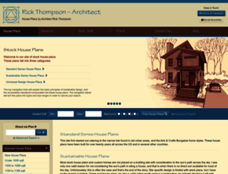thompsonplans.com screenshot