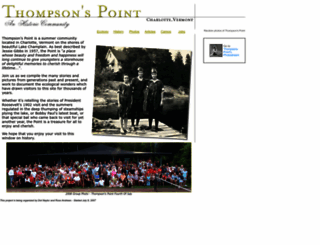 thompsonspoint.org screenshot