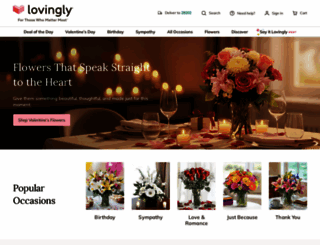 thomsflowers.ca screenshot