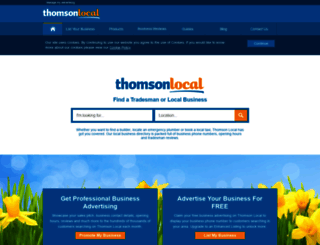 thomsonlocal.co.uk screenshot