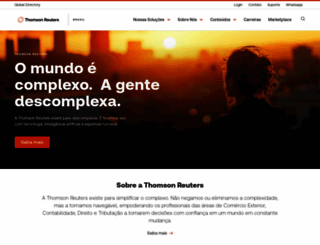 thomsonreuters.com.br screenshot