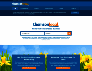 thomweb.co.uk screenshot