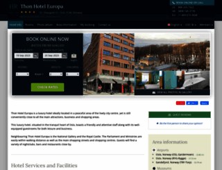 thon-hotel-europa-oslo.h-rez.com screenshot