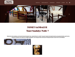 thonetsandalye.com screenshot