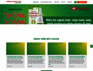 thongxoangtan.vn screenshot