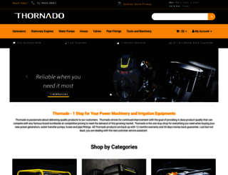 thornado.net.au screenshot