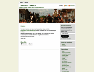 thornburycarnival.wordpress.com screenshot