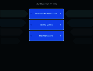 thorngames.online screenshot