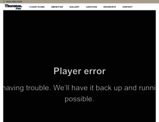 thorntonflats.com screenshot