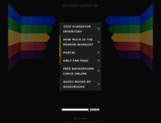 thorsten-portal.de screenshot