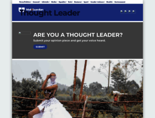 thoughtleader.co.za screenshot