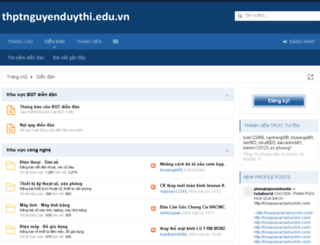 thptnguyenduythi.edu.vn screenshot