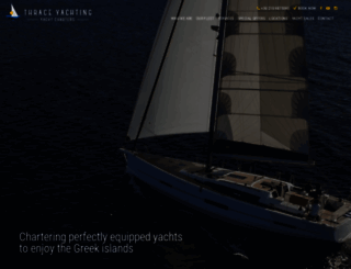 thraceyachting.com screenshot