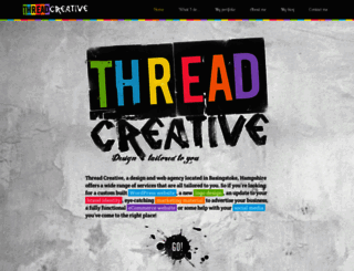 thread-creative.co.uk screenshot