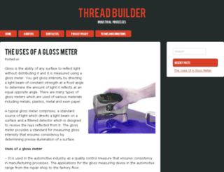 threadbuilder.co.uk screenshot