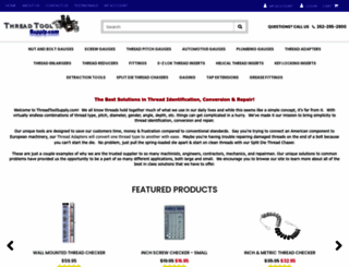 threadtoolsupply.com screenshot