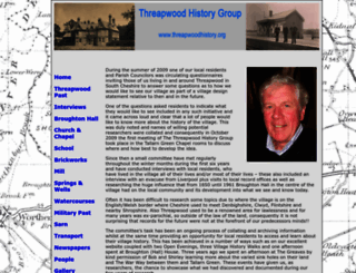 threapwoodhistory.org screenshot