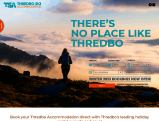 thredboskiaccommodation.com.au screenshot