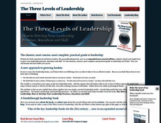 three-levels-of-leadership.com screenshot