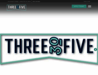 three30five.com screenshot