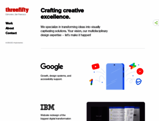 threefifty.ca screenshot