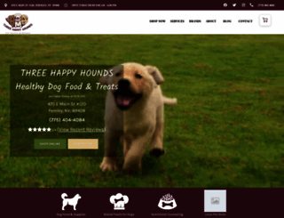 threehappyhounds.com screenshot