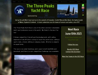 threepeaksyachtrace.co.uk screenshot
