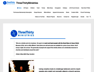 threethirtyministries.org screenshot