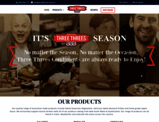 threethrees.com.au screenshot