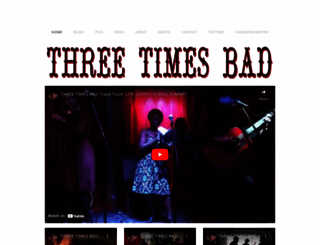 threetimesbad.com screenshot