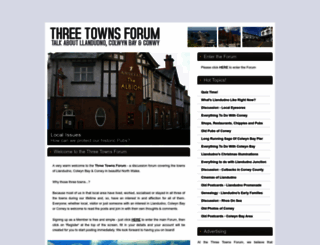 threetownsforum.co.uk screenshot