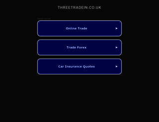threetradein.co.uk screenshot