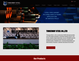 threeway-steel.com screenshot