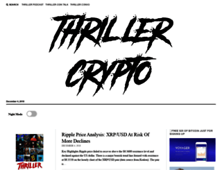 thrillercrypto.com screenshot
