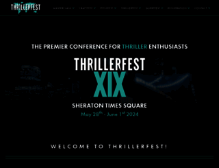 thrillerfest.com screenshot