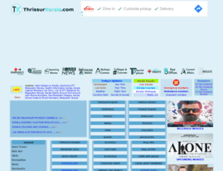 thrissurkerala.com screenshot