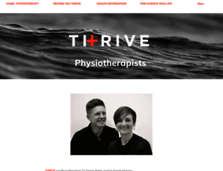 thrive-physio.co.uk screenshot
