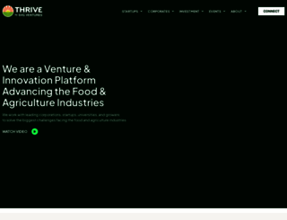 thriveagrifood.com screenshot