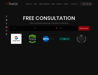 thrivefuel.com screenshot